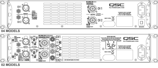 PLX2 Series 04 models & 02 models