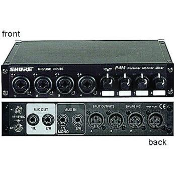 Personal Rackmount Mixer for PSM 400 In Ear Monitoring System (SU-P4M)