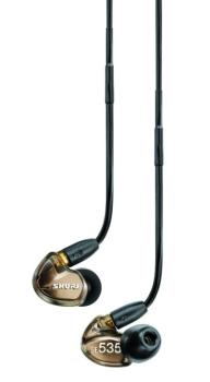 Triple Driver Earphone with Detachable Cable and Formable Wire MetBrz (SU-SE535-V)