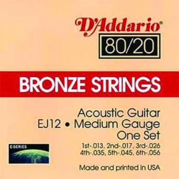 80/20 Bronze Acoustic Strings (DA-A-80/20B)