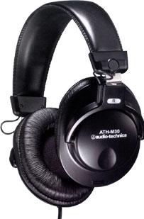 Professional Studio Monitor Headphones With 1/4" Plug (AI-ATH-M30)